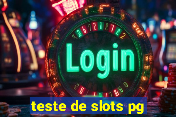 teste de slots pg